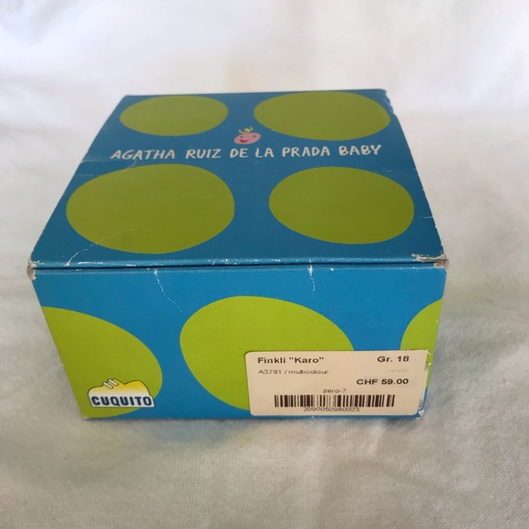 Agatha Ruiz De La Prada Baby High Top Baby Shoes - Picture 5 of 5